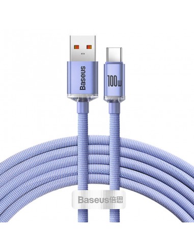 Baseus Кабел Baseus Crystal Shine USB...